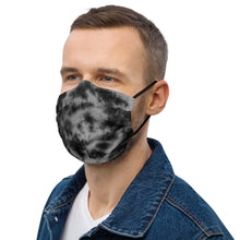 Load image into Gallery viewer, Onyx & Steel Tie Dye Face Mask