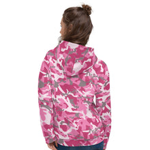 Load image into Gallery viewer, Pink Camouflage Unisex Hoodie