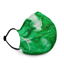 Load image into Gallery viewer, Green Marble Face Mask