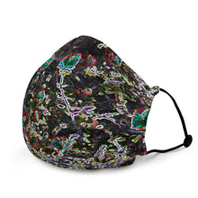 Load image into Gallery viewer, Neon Bottlebrush Face Mask