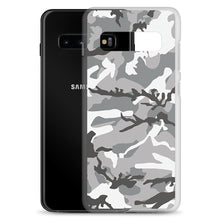 Load image into Gallery viewer, Grey Camouflage Samsung Case