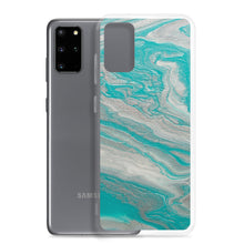 Load image into Gallery viewer, Tiffany & Silver Marble Samsung Case