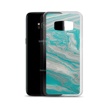Load image into Gallery viewer, Tiffany & Silver Marble Samsung Case