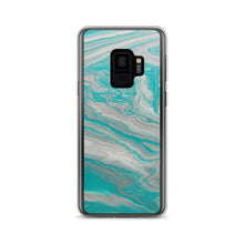 Load image into Gallery viewer, Tiffany & Silver Marble Samsung Case
