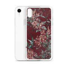Load image into Gallery viewer, Crimson Floral iPhone Case