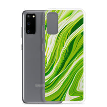 Load image into Gallery viewer, Lime Marble Samsung Case