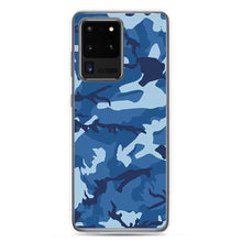 Load image into Gallery viewer, Blue Camouflage Samsung Case