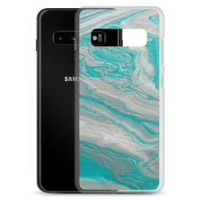 Load image into Gallery viewer, Tiffany & Silver Marble Samsung Case