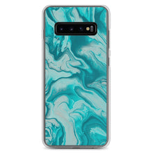 Load image into Gallery viewer, Turquoise Marble Samsung Case
