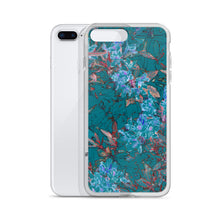 Load image into Gallery viewer, Turquoise Floral iPhone Case