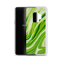 Load image into Gallery viewer, Lime Marble Samsung Case