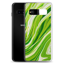 Load image into Gallery viewer, Lime Marble Samsung Case