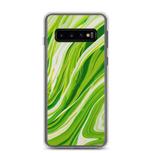 Load image into Gallery viewer, Lime Marble Samsung Case