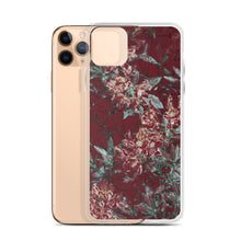 Load image into Gallery viewer, Crimson Floral iPhone Case