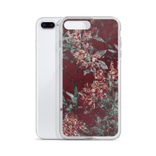 Load image into Gallery viewer, Crimson Floral iPhone Case