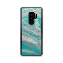 Load image into Gallery viewer, Tiffany & Silver Marble Samsung Case