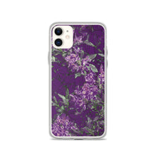 Load image into Gallery viewer, Purple Floral iPhone Case