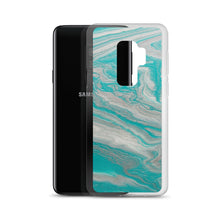 Load image into Gallery viewer, Tiffany & Silver Marble Samsung Case