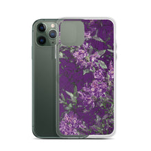 Load image into Gallery viewer, Purple Floral iPhone Case