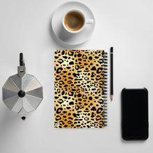 Load image into Gallery viewer, Cheetah Print Spiral Notebook