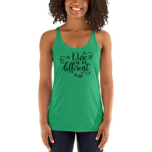 Load image into Gallery viewer, Dare to be Different Women's Racerback Tank
