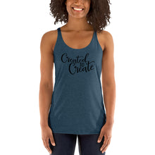 Load image into Gallery viewer, Created to Create Women's Racerback Tank