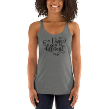 Load image into Gallery viewer, Dare to be Different Women's Racerback Tank