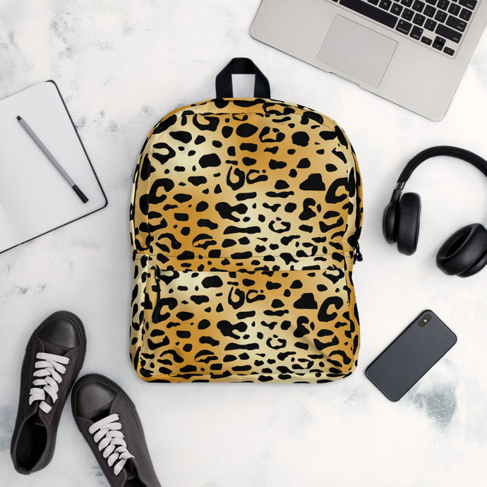 Cheetah Print Backpack