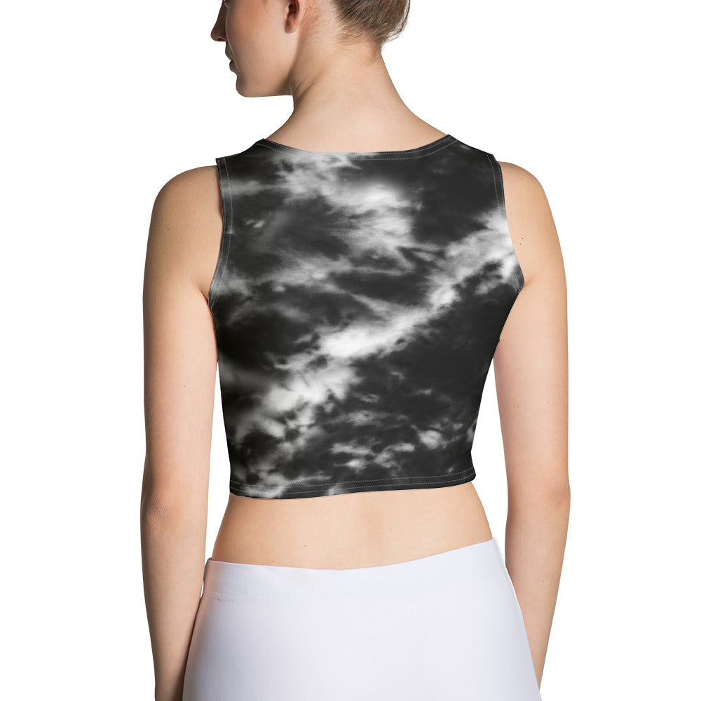 Onyx & Frost Tie Dye Crop Top