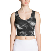 Load image into Gallery viewer, Onyx &amp; Frost Tie Dye Crop Top
