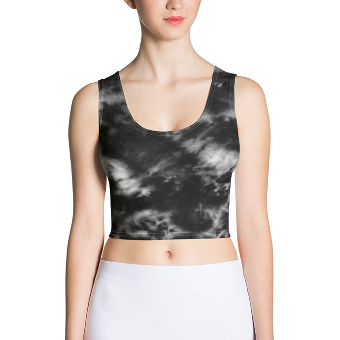 Onyx & Frost Tie Dye Crop Top