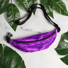 Load image into Gallery viewer, Purple Violet Tie Dye Fanny Pack