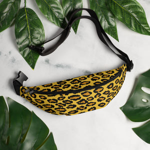 Jaguar Print Fanny Pack