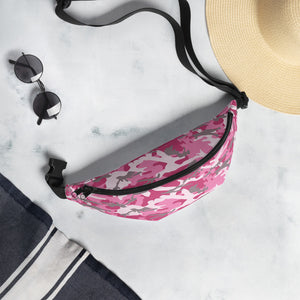 Pink Camouflage Fanny Pack