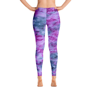 Indigo & Orchid Tie Dye Leggings