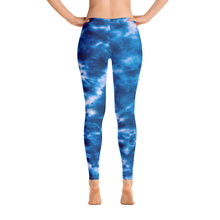 Load image into Gallery viewer, Royal Blue Tie Dye Leggings