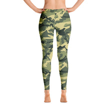 Load image into Gallery viewer, Green Camouflage Leggings