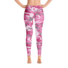 Load image into Gallery viewer, Pink Camouflage Leggings