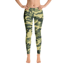 Load image into Gallery viewer, Green Camouflage Leggings