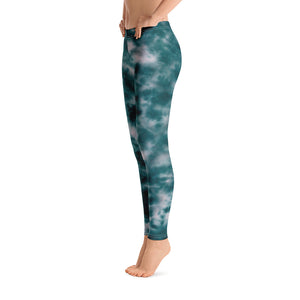 Deep Ocean Tie Dye Leggings