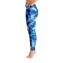 Load image into Gallery viewer, Royal Blue Tie Dye Leggings
