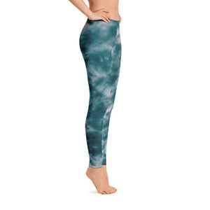 Deep Ocean Tie Dye Leggings