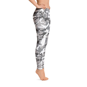 Grey Camouflage Leggings