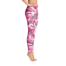 Load image into Gallery viewer, Pink Camouflage Leggings