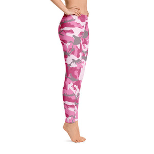Pink Camouflage Leggings