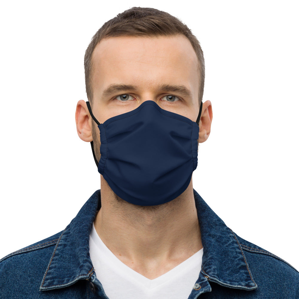 Navy Blue Face Mask