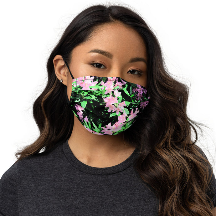 Lavender & Green Floral Face Mask