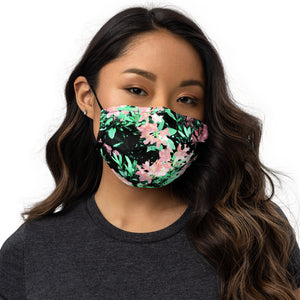 Pink & Mint Floral Face Mask