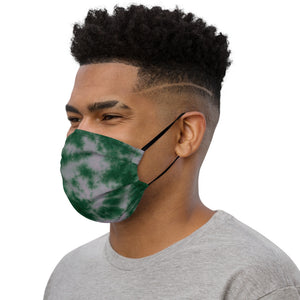 Emerald Tie Dye Face Mask