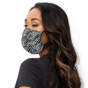 Zebra Print Face Mask